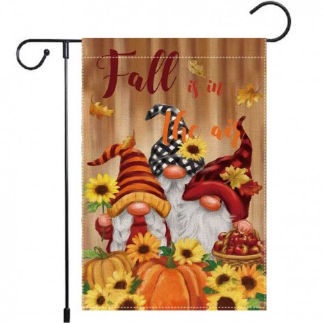 Pumpkin Sunflower Yard Decorative Fall Garden Flag