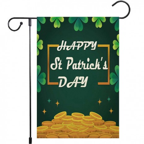 Happy St. Patrick's Day Garden Flag Yard Decoration