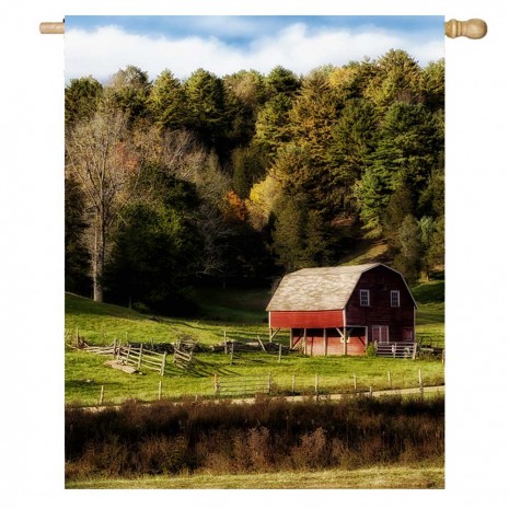 Farm Grassland House Flag Home Decorative Flag