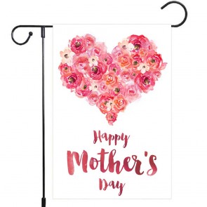 Yard Decoration Flowers Happy Mother's Day Garden Flag