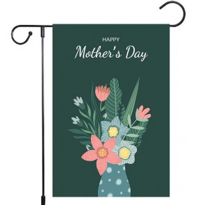 Flowers Happy Mother's Day Yard Decoration Garden Flag