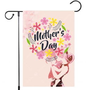 Mom Mother's Day Pink Garden Flag Yard Decoration