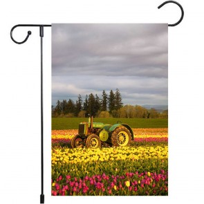 Tulip Flower Farm Harvester Garden Flag Yard Decoration