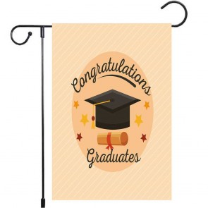 Graduation Flag Garden Celebration Yard Decoration