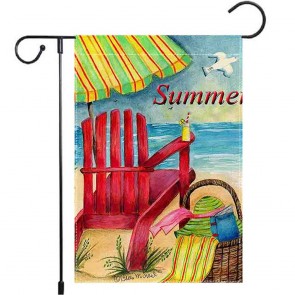 Beach Holidays Yard Decorative Summer Garden Flag