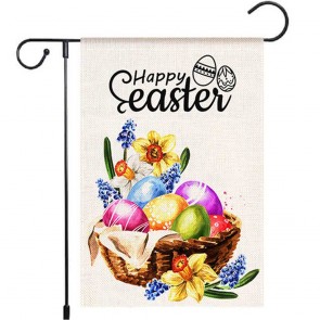 Easter Egg Yard Decorative Happy Easter Garden Flag