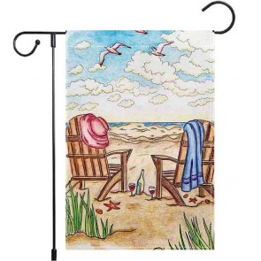 Sky Flag Garden Beach Chair Yard Decoration