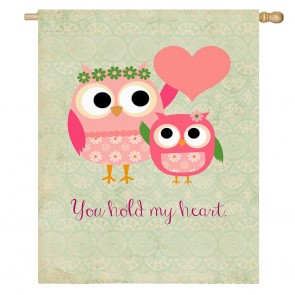 Bird Love Happy Mother's Day House Flag