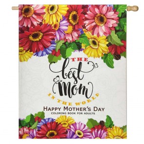 Flowers Happy Mother's Day House Flag Home Decoration
