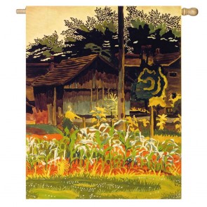 Art Farm House Flag Grassland Home Decorative Flag