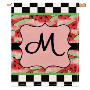 Fruit Watermelon Home Decorative House Flag